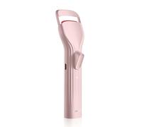 HEBECA Heated Eyelash Curlers, Electric Lash Curler with Innovative Heating Silicone Pad for Lifted Lashes 24 Hours, No Pinching, Quick Rechargeable 600mAh Battery EC2001 (Pink)