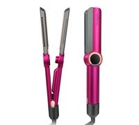 HeBeny Hair Straighteners, 2 in 1 Negative Ions Flat Iron Straighteners, Professional Ceramic Straighteners, for Less Frizz Lock in Moisture & Shine, 110-240V Dual Voltage Flat Iron Hair Styling Tools
