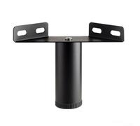 HEBEOT Adjustable Legs Aluminum Alloy Bed Frame Support with Non-Slip Rubber Base for Sofa Cabinet Leveling Black 10cm 15cm 20cm 25cm(15)