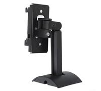 HEBEOT Adjustable Wall Mount Speaker Hanger Bracket, ABS Wall Mounts Versatile Suspension With Installing Packages For Bose UB20 II For Home Audio(Black)