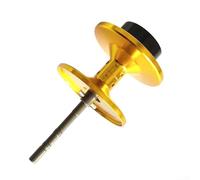 HEBEOT Aluminum Alloy Baitcasting Reel Spool for Daiwa 22 Tatula TW 80 Long Range Casting Replacement Part Black Gold Purple Red 12g(gold)