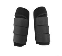HEBEOT Black Support Support Horse Boots Equine Boots, Wraps & Accessories Equestrian For Horse Support Wraps 2Pcs Jumping Brushing Boots For Tendon for PROTECTION(S Front Leg)