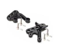 HEBEOT Dirt Bike Aluminum Alloy Pedal Bracket, Electric Bicycle Footrest Support Left Right Side Mount Replacement Parts For Surron for Light For Bee X/S(Right and Left)