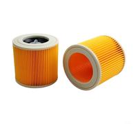 HEBEOT For Karcher MV1 MV2 WD1 WD2 WD3 Series Vacuum Cleaner HEPA Filter and Textile Fabric Bag Set Efficient Dust Filtration Easy Replacement Motor Protection Cover Y