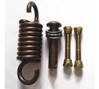 HEBEOT Heavy Duty Hanging Kit Hanging - Chair Spring Swing Hook For Home Hoisting For Egg Chair Buckle Swing Chair Accessory (brown)