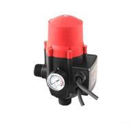 HEBEOT IP65 EPC2 Electronic Pump Pressure Switch Controller 1100W 10 Bar with Gauge Automatic Water Flow Control for Booster Garden Deep Well and Centrifugal Pump Use