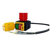 HEBEOT KOA7 Electromagnetic Switch 400V 16A IP54 Rated for Industrial Equipment Compatible with Wood Splitters Band Saws and Compressors