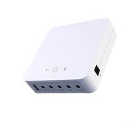 HEBEOT Mini UPS Uninterrupted Power Supply, Battery Backup Power Bank 13200MAh For Router Modem With Multi Output Options And Flame Retardant Design