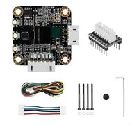 HEBEOT MKSSERVO42C PCBA Closed-Loop Motor Driver Kit for NEMA 17 Stepper Motors with 16384-Line Magnetic Encoder FOC Vector Control 7V-28V Dual H-Bridge(PCBA+MKS APT)