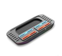 HEBEOT Multi-Functional Game Controller Charging Station For Switch 2 With LED Indicator Lights Type-C Interface And 12 Game Card Storage Slots