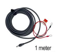 HEBEOT Power Cord Extension Harness with 18AWG ATC/ATO Inline Fuse Holder, Heavy Duty Red Wire and Waterproof Cover for Starlink Installation in Vehicle Electrical Systems(1 meter)