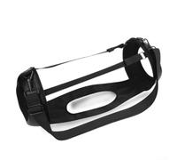 HEBEOT Protection Case Carrying Strap Case, Portable Silicone Case With Adjustable Shoulder Strap Travel Storage Bag For JBL Boombox3 Speaker(Black)