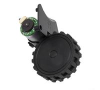 HEBEOT Replacement Left Right Wheel Motor Assembly Compatible with MANVINS BR150 BR151 Robot Vacuum Cleaner Black(Right)