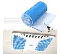 HEBEOT Reusable Air Vent Conditioning Vent Electrostatic Floor Vent Filter Washable Replacement For Homes, Offices, RVs 230 * 30 * 1.3cm