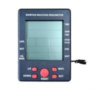 HEBEOT Rowing Machine Counter Meter Water Resistance Rowing Machine Electronic Table Sports Fitness Equipment Display Table 130 * 95 * 62mm