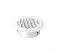 HEBEOT Stainless Steel Air Vent Grille Cover, Wall Vent Grille 70-200mm Air Ventilation Duct Cover Round Wall Vent Outlet For Home Or Industrial(150)
