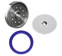 HEBEOT Stainless Steel Inner Shower Screen Holder and Silicone Gasket Set for Breville 58mm Espresso Machines, Compatible with BES900XL, BES920XL, BES980XL, BES990, Easy Install