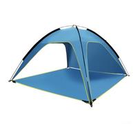 HEBEOT Up Beach Tent, Automatic Extra Large Portable Sun Shelter Tent Portable Outdoor Beach Tents With Three-sided Open For Garden, Fishing(A)