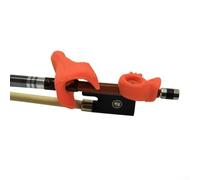 HEBEOT Violin Bow Grip Corrector Violin Bow Grip Correcting Device Violin Bow Grip for PARTNER Bow Hold Teaching Aid Accessory For Child Adult Hand Sizes 5.5 * 3.5cm(Orange)