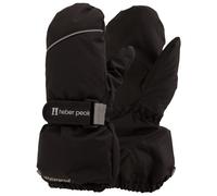 Heber Peak - Kids PinusHe. Mittens - Gloves size 4-6 Years, black