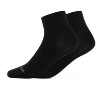 Heber Peak - Merino SylvaHe. Quarter 2-Pack - Sports socks size 36-38, black