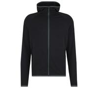 Heber Peak - MerinoBlend SaplingHe. Zip Hoody - Zip-up hoodie size M, black