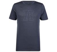 Heber Peak - MerinoMix150 PineconeHe. Logo T-Shirt - Merino shirt size 3XL, blue