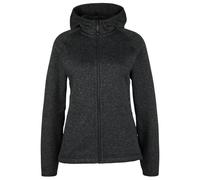 Heber Peak - Women's CrownHe. II Knit Zip Hoody - Fleece jacket size L, black