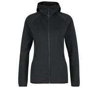 Heber Peak - Women's MerinoBlend SaplingHe. II Zip Hoody - Zip-up hoodie size M, black