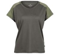 Heber Peak - Women's MerinoCool165 EvergreenHe. T-Shirt - Merino shirt size S, grey