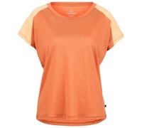 Heber Peak - Women's MerinoCool165 EvergreenHe. T-Shirt - Merino shirt size XS, orange