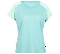 Heber Peak - Women's MerinoCool165 EvergreenHe. T-Shirt - Merino shirt size XXL, turquoise/blue