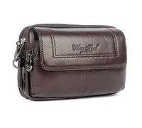 Hebetag Leather Clutch Purse Wallet for Men Organizer Holder Wrist Bag, #08coffee, 18cm(W)x5.5cm(D)x11.5cm(H)(5.3"x0.9"x2.7")approx;, Classic,durable,vintage