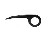 Hebie Unisex - Adult Chain Guard-2081214001 Chain Guard, Black, 38T.-180 mm