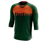 Hebo Level 3/4 Sleeve T-shirt Green,Orange L Men L Green