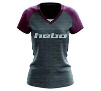 Hebo Level Pro Short Sleeve T-shirt Grey,Purple XL Woman XL Grey