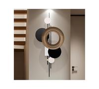 HEBOIX Large Metal Wall Art 3D Wall Sculptures Modern Geometric Wall Decor for Multiple Rooms