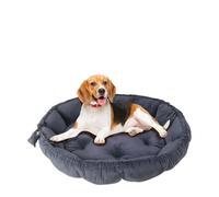 Hebove Bagel Dog Bed,Doggie Bed,Dog Beds for Small Dogs Washable,Couch Cover for Dogs Washable,Puppy Bed,Funny Fuzzy Pet Couch Covers for Sofa (Large)