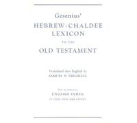 Hebrew and Chaldee Lexicon, Tregelles Translation