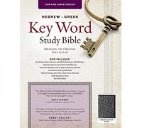 Hebrew-Greek Key Word Study Bible-NKJV: New King James Version, Black, Genuine Leather (Key Word Study Bibles)