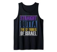 Hebrew Israelite Clothing for Women Straight Outta Israel Tank Top