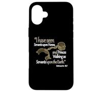 Hebrew Israelite Clothing Judah Ecclesiastes 10:7 Torah Yah Case for iPhone 16 Plus