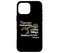 Hebrew Israelite Clothing Judah Ecclesiastes 10:7 Torah Yah Case for iPhone 16 Pro Max