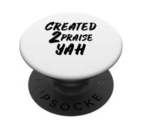 Hebrew Israelite Created To Praise YHWH Yah Yahweh Yeshua PopSockets Adhesive PopGrip