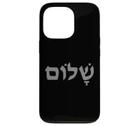 Hebrew Israelite Shalom Writing Jewish Jews Israel Men Women Case for iPhone 13 Pro