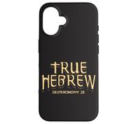 Hebrew Israelite True Hebrew Deuteronomy 28 Jewish Religion Case for iPhone 16