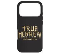 Hebrew Israelite True Hebrew Deuteronomy 28 Jewish Religion Case for iPhone 17 Pro