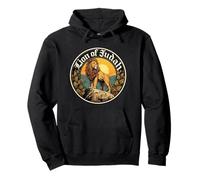 Hebrew Israelite YHWH Lion of Judah Yahweh Rastafarian Art Pullover Hoodie