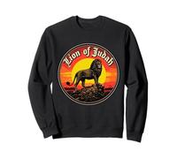 Hebrew Israelite YHWH Lion of Judah Yahweh Rastafarian Art Sweatshirt