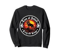 Hebrew Israelite YHWH Lion of Judah Yahweh Rastafarian Art Sweatshirt